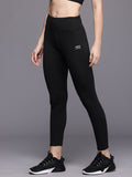 HRX by Hrithik Roshan Women Antimicrobial & Rapid Dry High Rise Slim Fit Training Tights
