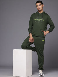 HRX by Hrithik Roshan Men Printed Hooded Lifestyle Tracksuit