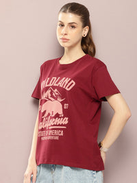 DILLINGER Typography Printed Pure Cotton Boxy T-shirt