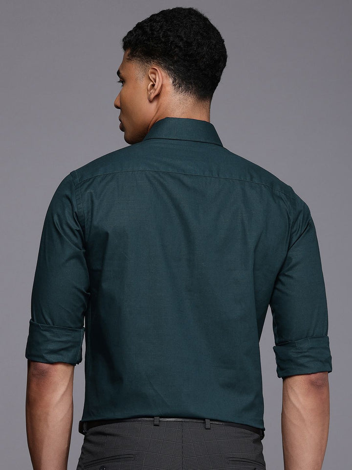 Raymond Pure Cotton Standard Slim Fit Opaque Formal Shirt