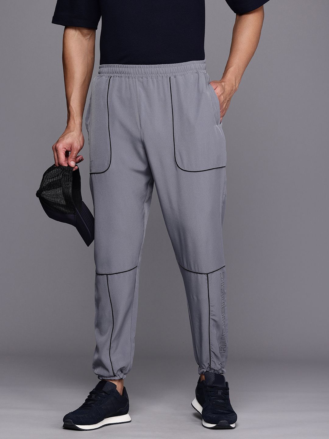 HRX by Hrithik Roshan Men Olympic-Collection Relaxed Fit Lifestyle Joggers