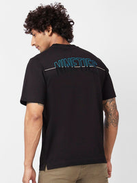 SPYKAR Round Neck Relaxed Fit Cotton T-Shirt