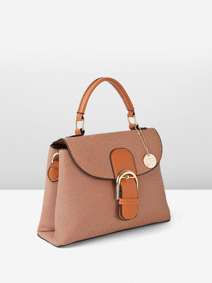 all about you Geometric Structured Satchel