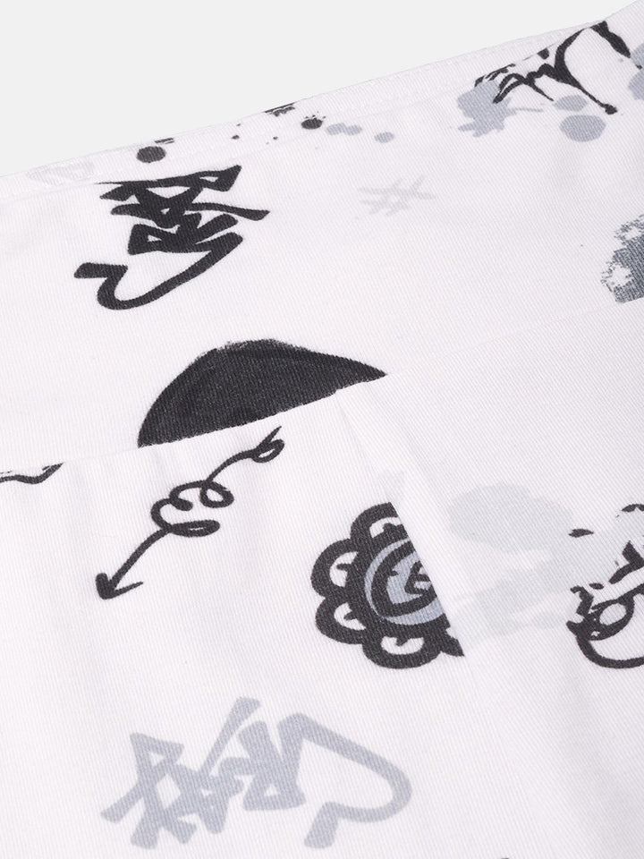 DressBerry Talk To Me Playful Print regular Shorts