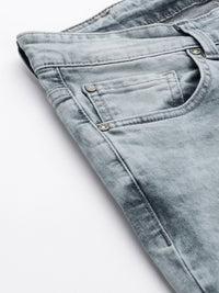 SPYKAR Men Super Skinny Fit Low-Rise Light Fade Stretchable Jeans
