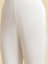 W Women Straight Fit Crop Trousers