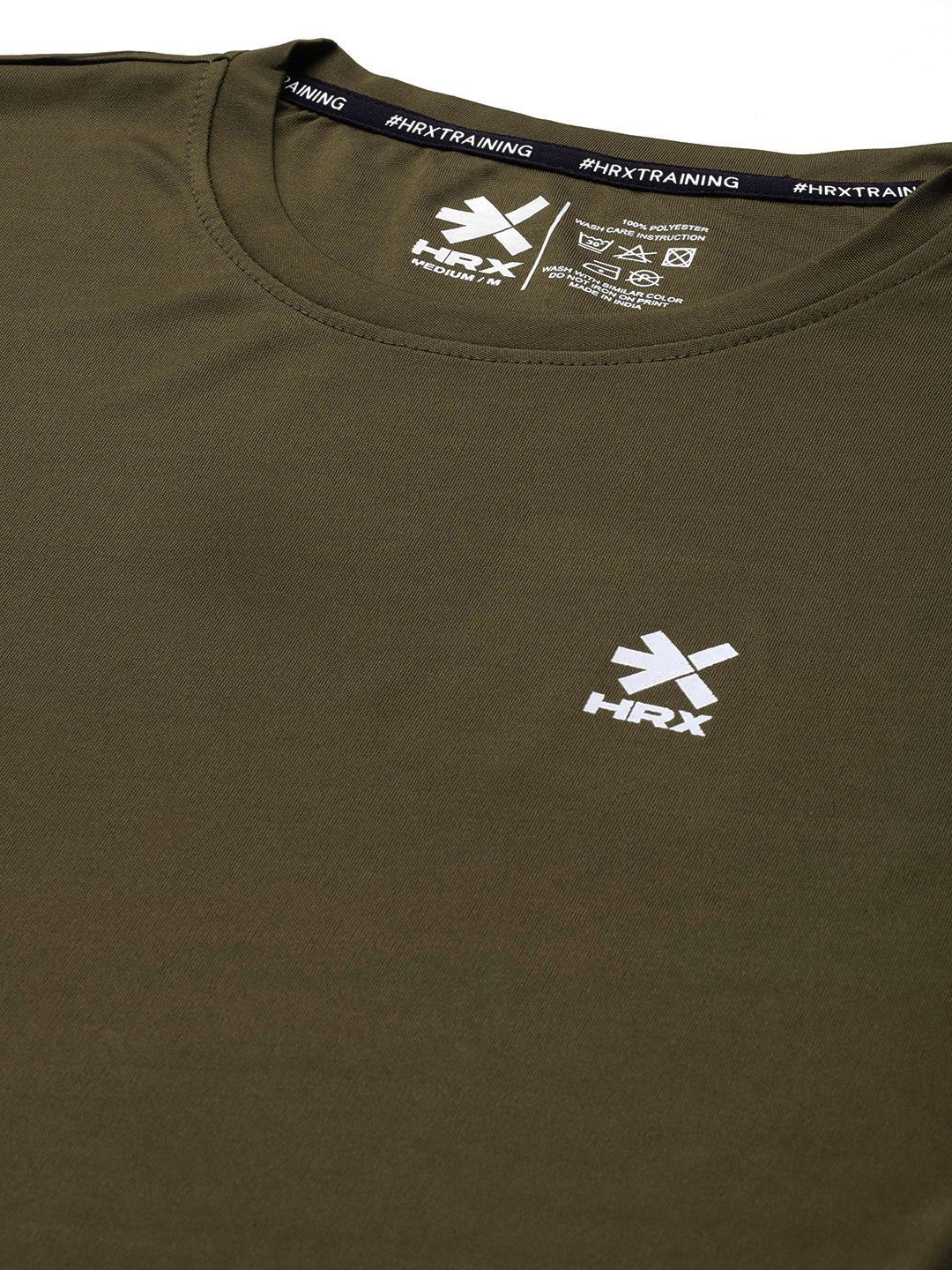 HRX by Hrithik Roshan Military Inspired Rapid-Dry Training T-shirt
