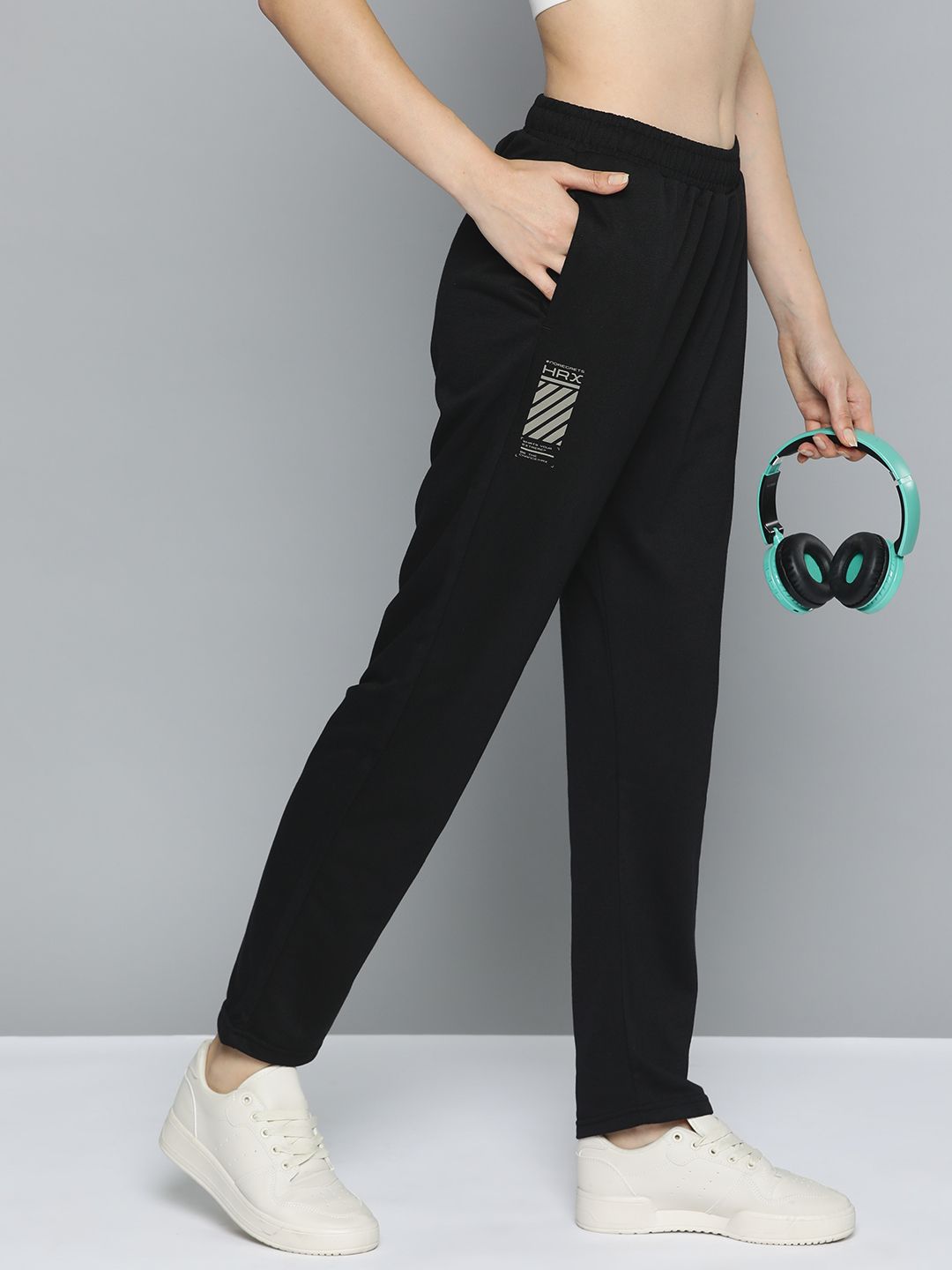 HRX by Hrithik Roshan Women Solid Lifestyle Track Pants
