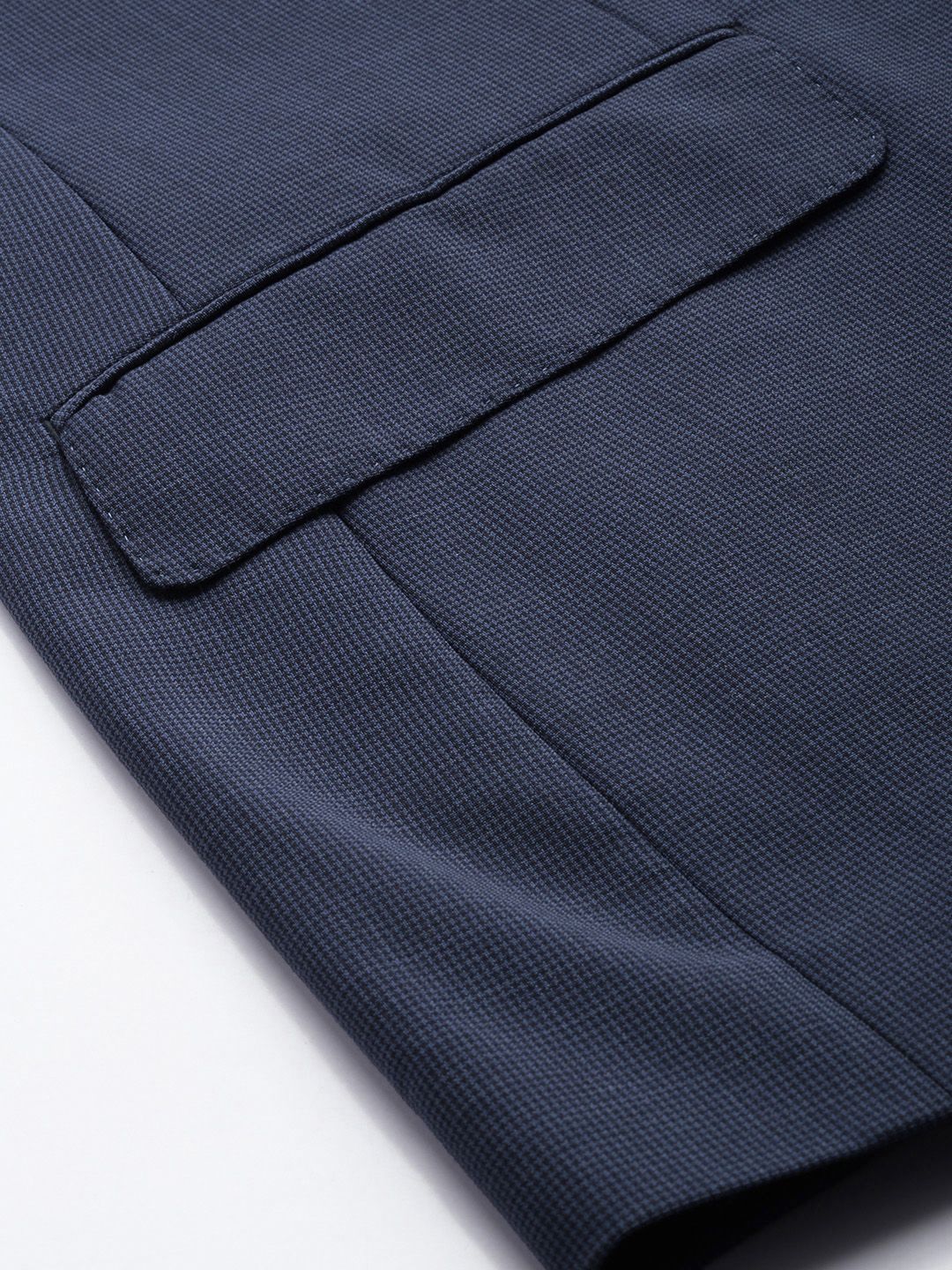 Raymond Micro Checked Contemporary Fit Formal Blazer
