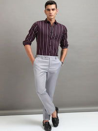 HIGHLANDER Men Striped Relaxed Fit Shirt