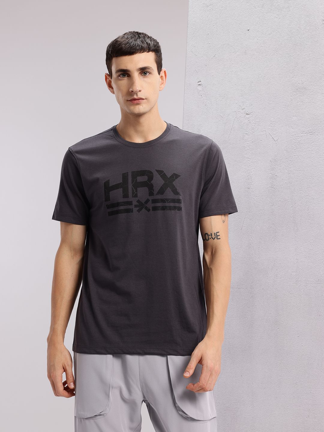 HRX by Hrithik Roshan Printed Training T-shirt