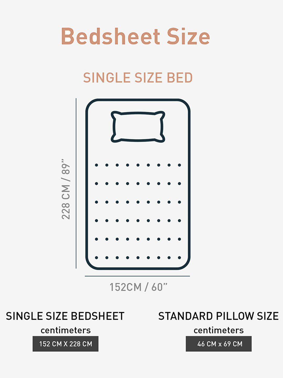 TRIDENT Majestic Mandala Urban Comfort Flat 144TC Single Pure Cotton Bedsheet Set