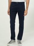 RARE RABBIT Men Slim Fit Mid-Rise Cotton Trousers