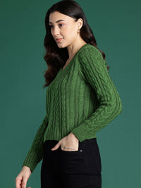 DressBerry Cable Knit Pullover
