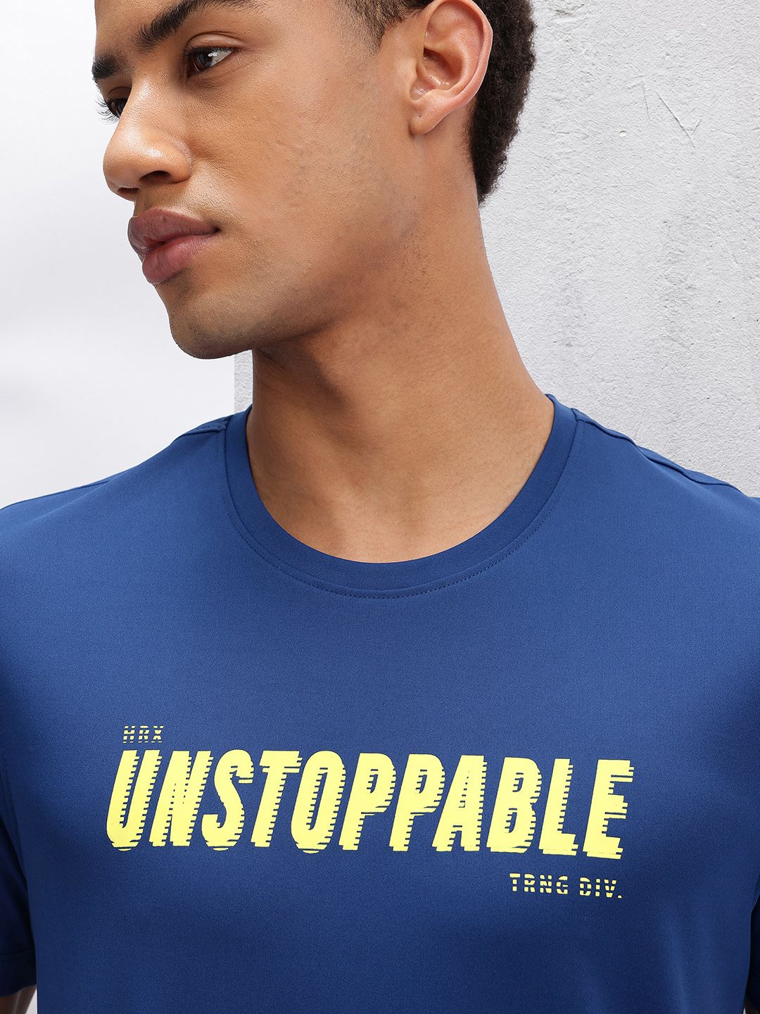 HRX by Hrithik Roshan Typography Print Regular Fit Training T-shirt