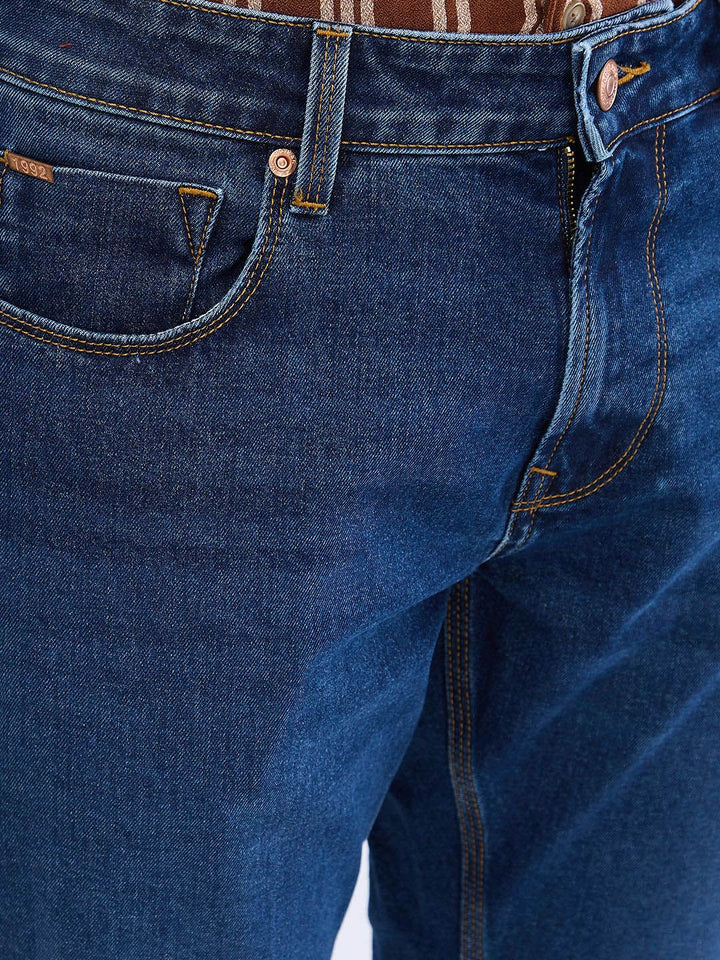 SPYKAR Men Mid Rise Clean Look Stretchable Jeans
