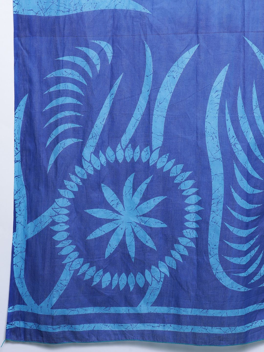 Saree mall Poly Cotton Bagh Sarees