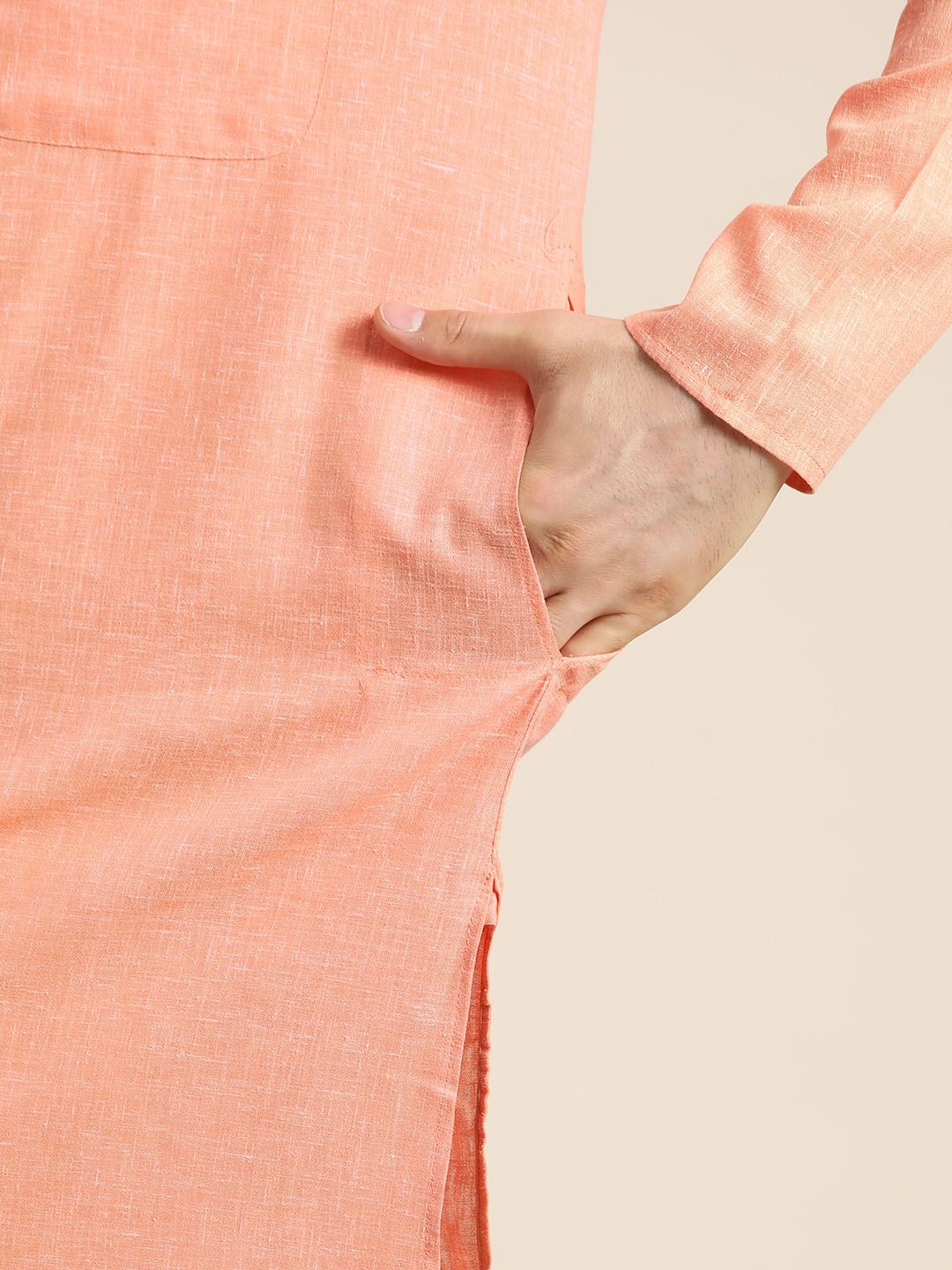 SOJANYA Cotton Linen Kurta