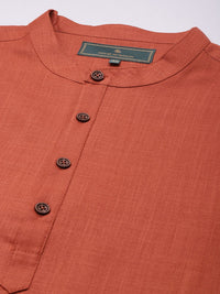 House of Pataudi Men Jashn Kurta & Trousers With Nehru Jacket