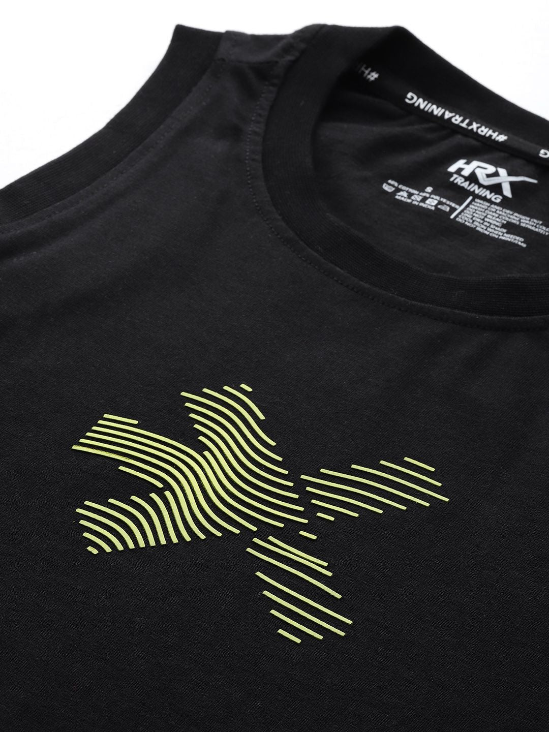 HRX by Hrithik Roshan Women Brand Logo Printed Training Crop T-shirt