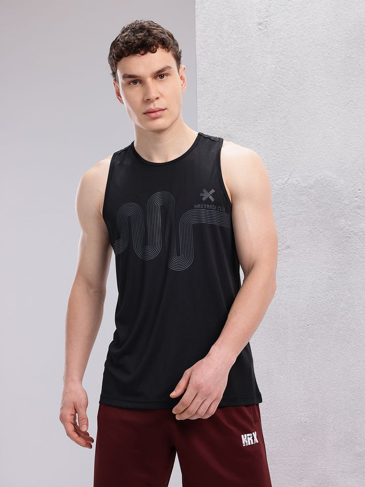 HRX by Hrithik Roshan Printed Racerback Running T-shirt