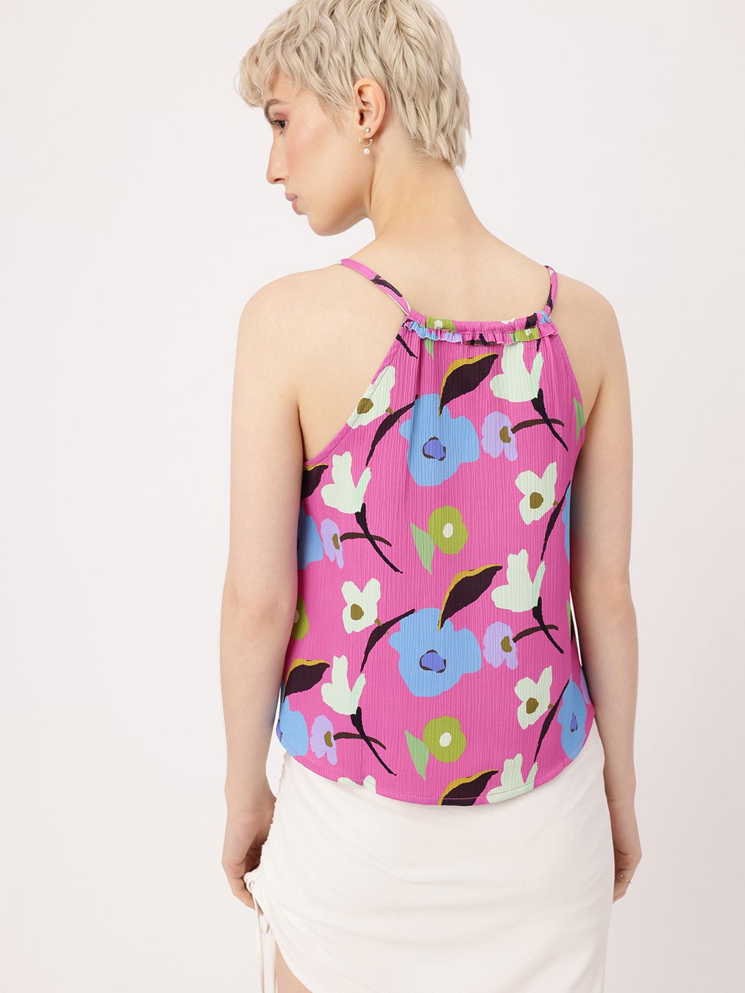 DressBerry The Floral Fling Strappy Top