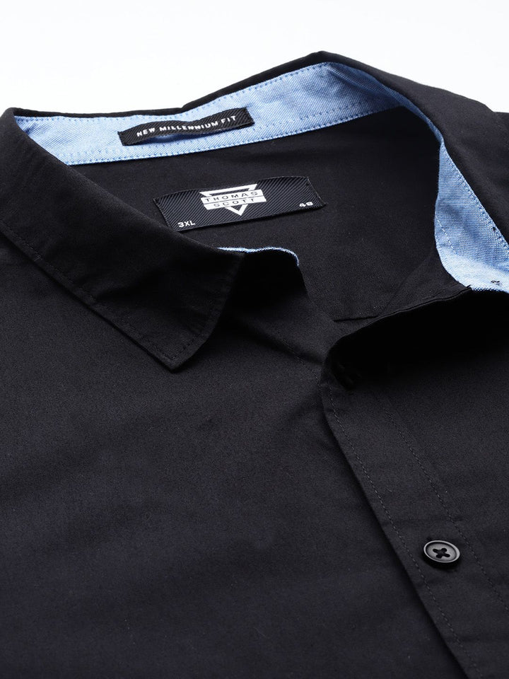 Thomas Scott Plus Size Regular Fit Button Down Collar Shirt