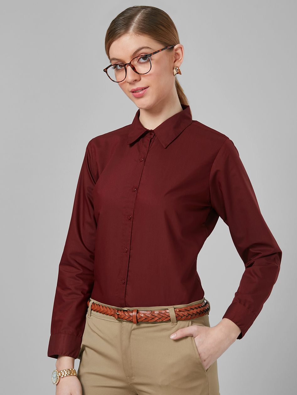 Style Quotient Women Smart Formal Shirt
