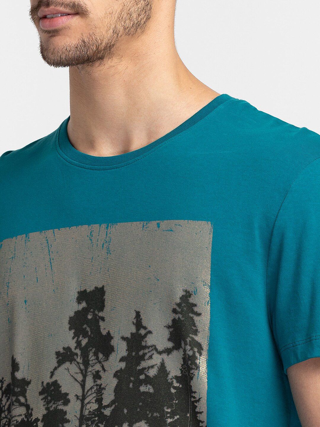 Being Human Graphic Printed Round Neck T-shirt
