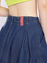 DressBerry Women Street Chic A-line Mini Denim Skirts