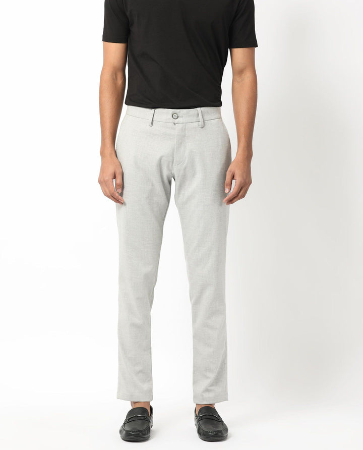 RARE RABBIT Men Regular Fit Mid-Rise Casual Trousers