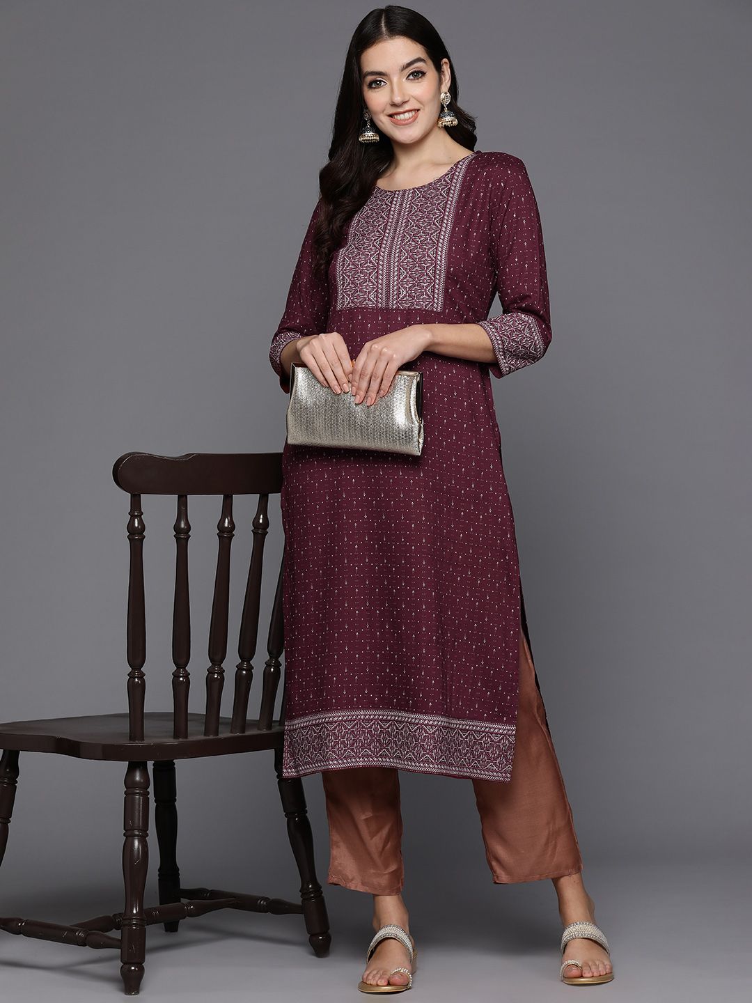 Indo Era Women Yoke Design Kurta