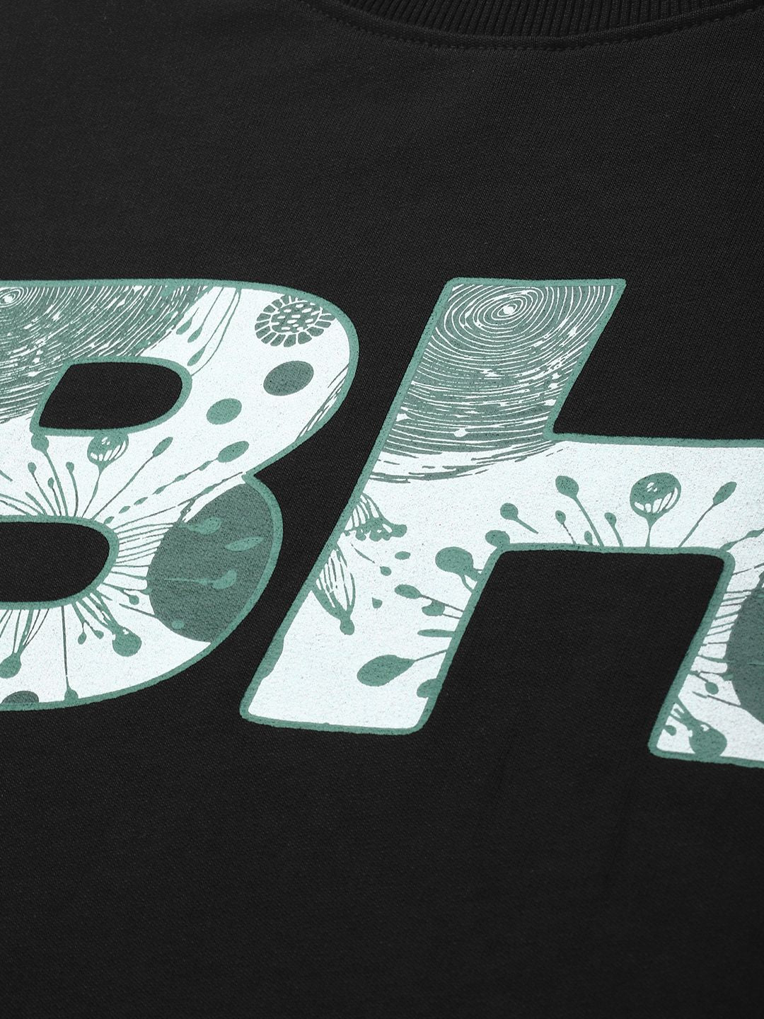 Being Human Printed Pure Cotton Sweatshirt