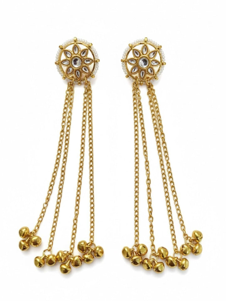 PANASH Circular Drop Earrings