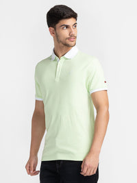 Being Human Polo Collar Pure Cotton T-shirt