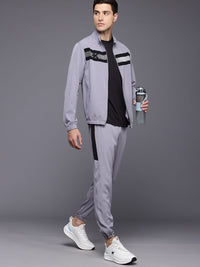 HRX by Hrithik Roshan Striped Rapid-Dry Running Tracksuit