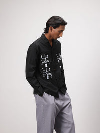 ether Artisan Hand Block Printed Pure Cotton Shirt