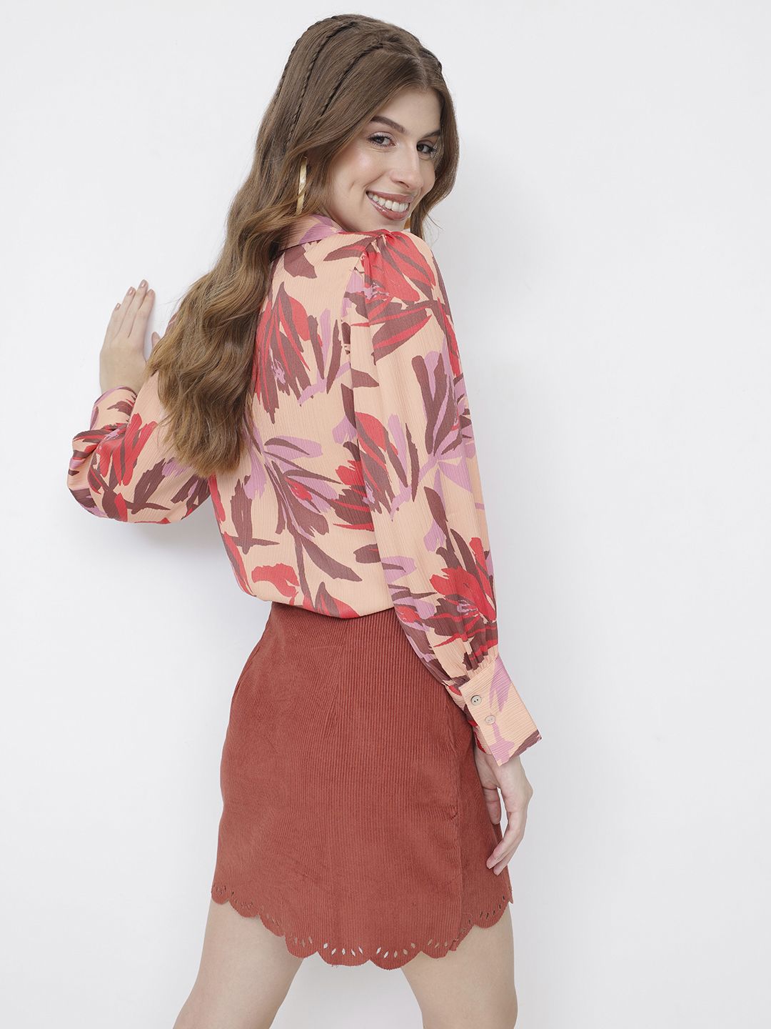 DressBerry Urban Oasis Printed Shirt