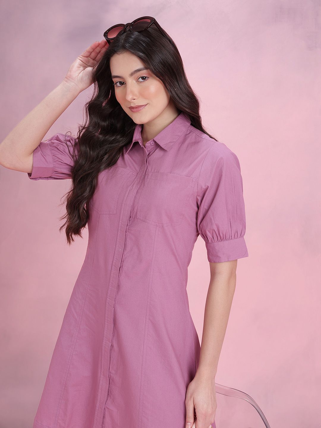 DressBerry Pure Cotton Shirt Dress