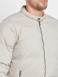 Being Human Mock Collar Puffer Jacket