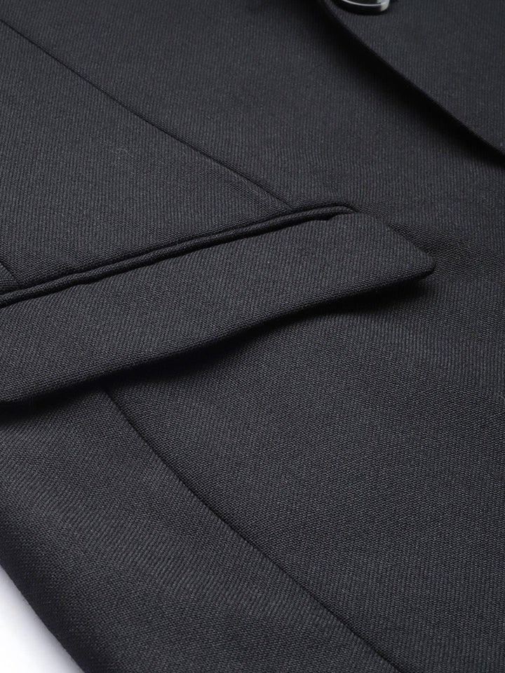 Park Avenue Single-Breasted Formal Blazer