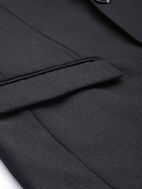 Park Avenue Single-Breasted Formal Blazer