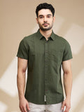 Being Human Men Slim Fit Opaque Casual Shirt