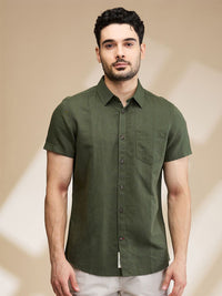 Being Human Men Slim Fit Opaque Casual Shirt