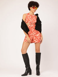 DressBerry Modern Mesh Cool Cut-Out Playsuit