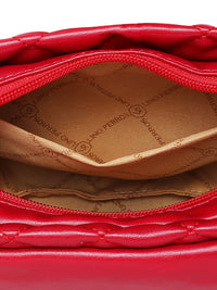 Lisa Haydon for Lino Perros Red Quilted Sling Bag