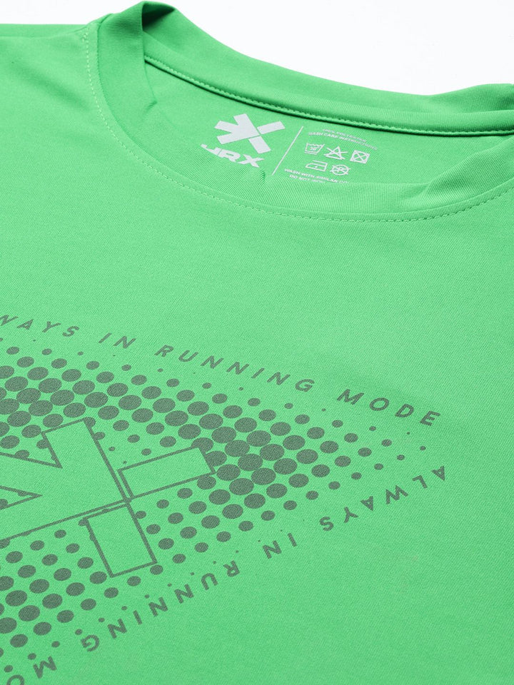 HRX by Hrithik Roshan Brand Logo Printed Running T-shirt