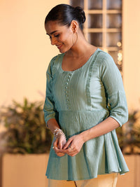 Libas Women Round Neck Cotton Tunic