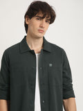THE BEAR HOUSE Men Pure Cotton Solid Regular Fit Casual Shirt