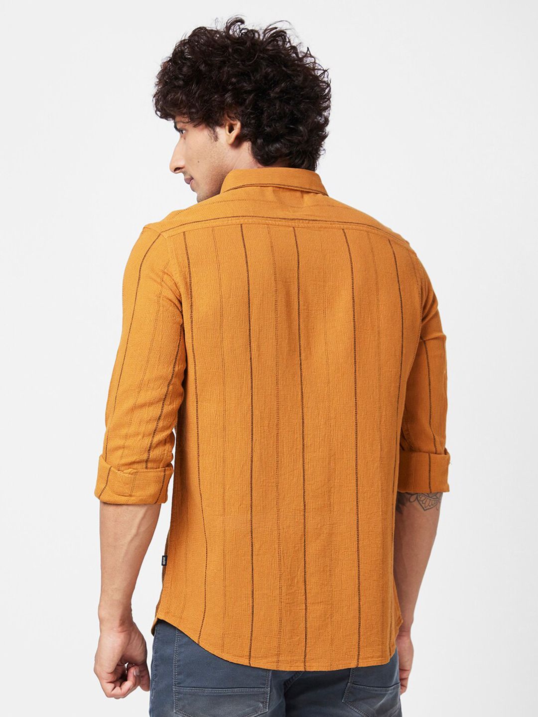 Spykar Slim Fit Cotton Casual Shirt
